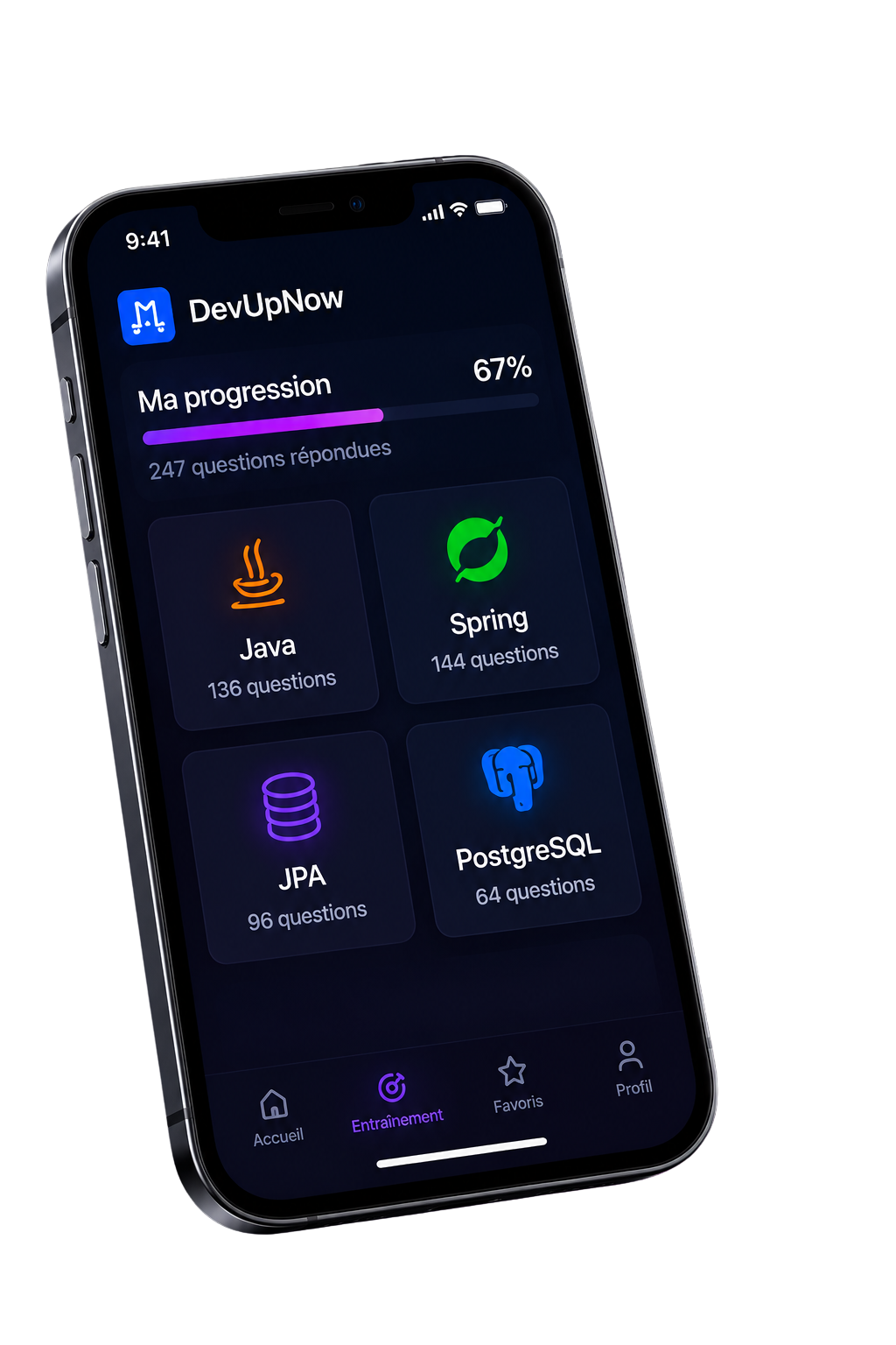 Application DevUpNow